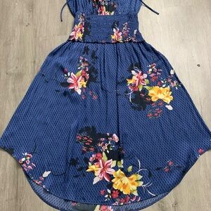 Current Air Floral Blue women’s Dress